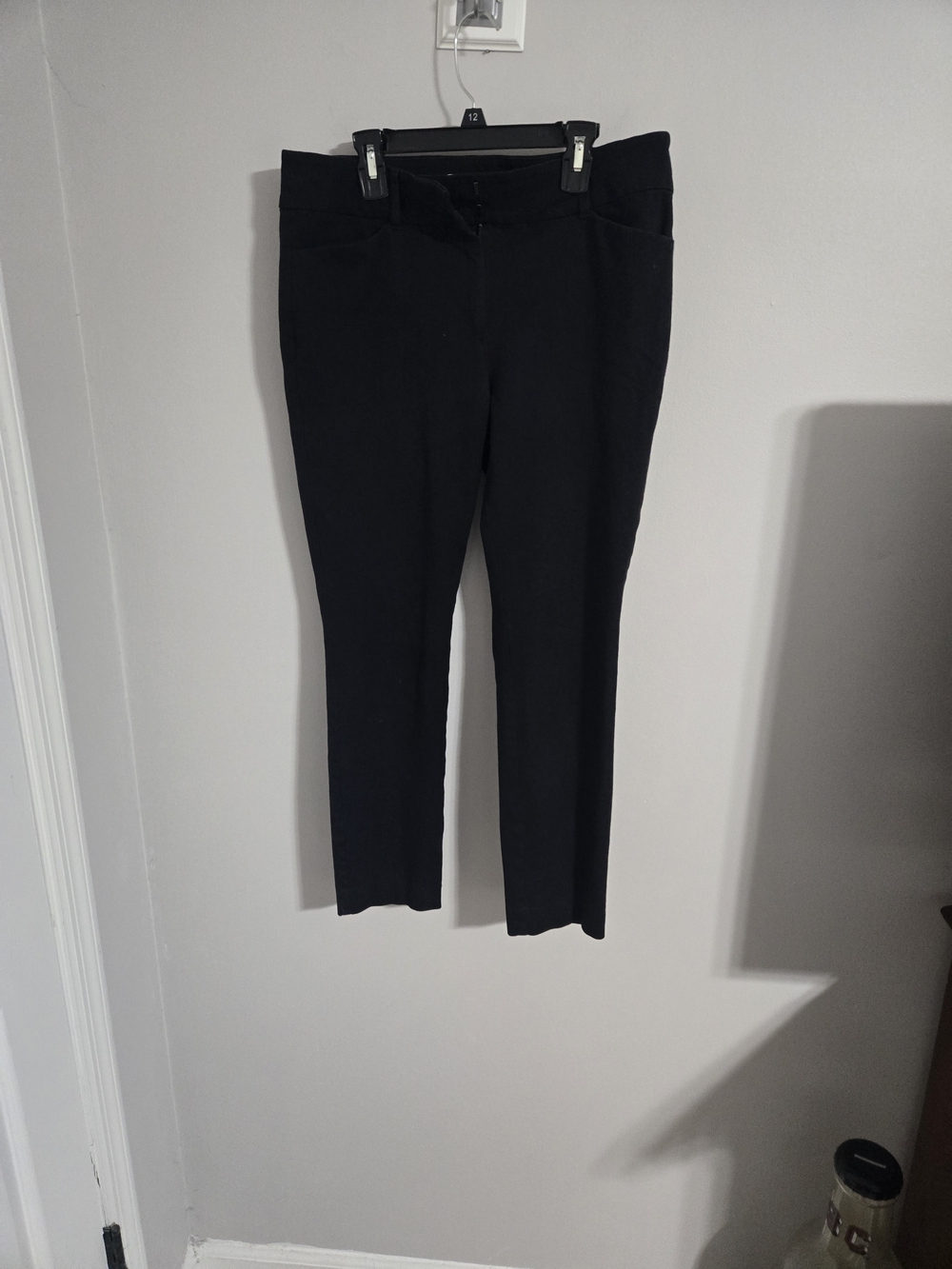 LOFT Black Skinny Ankle Pants